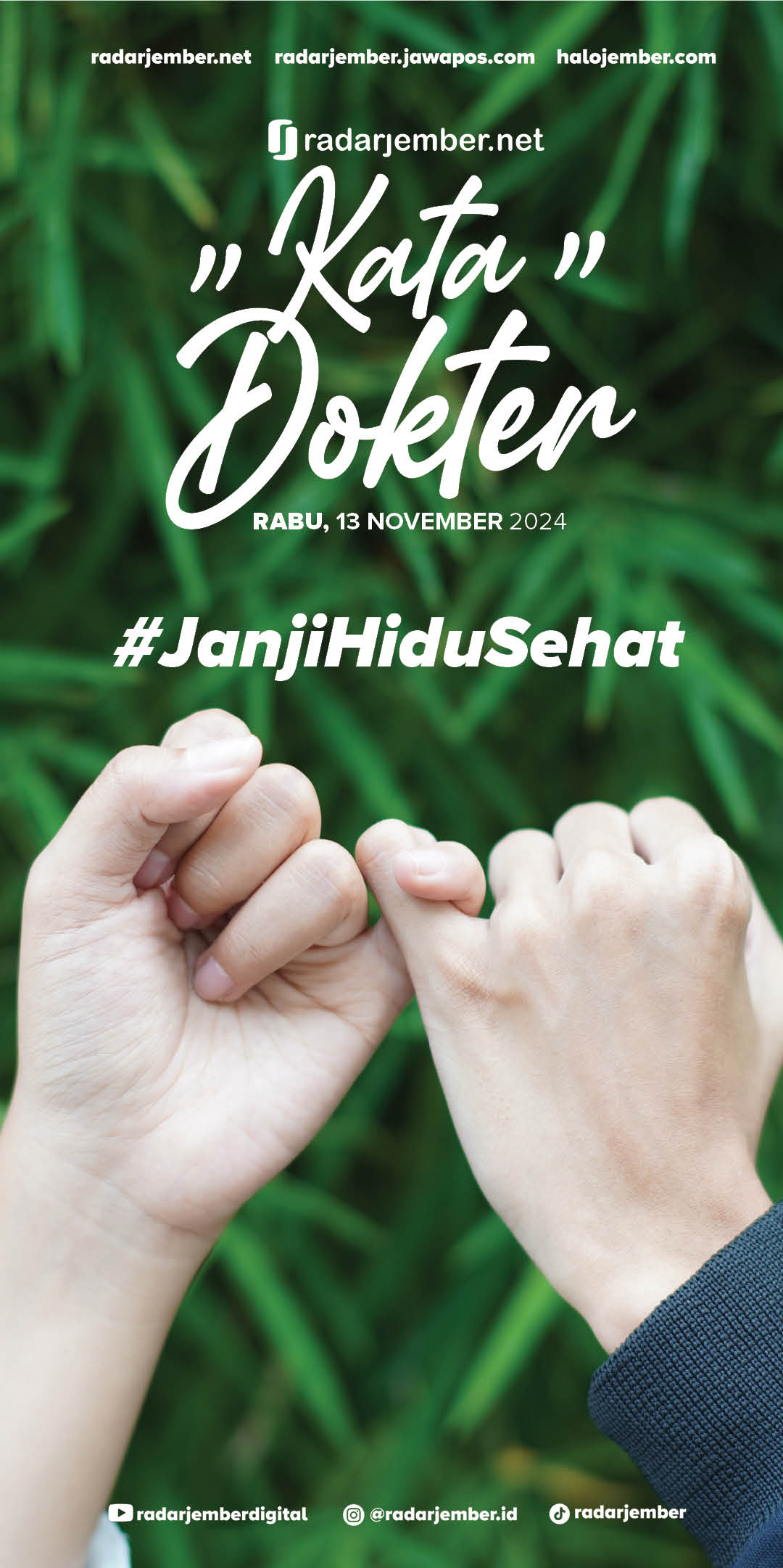 janji hidup sehat