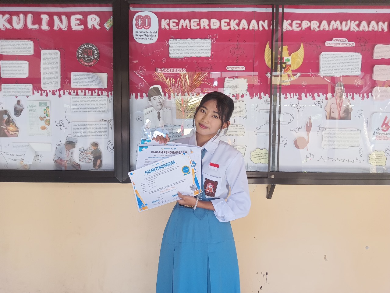 Risma Aprilia Irawan,  Siswi SMKN 2 Jember Sabet Tiga Medali di Ajang Olimpiade Sains Nasional