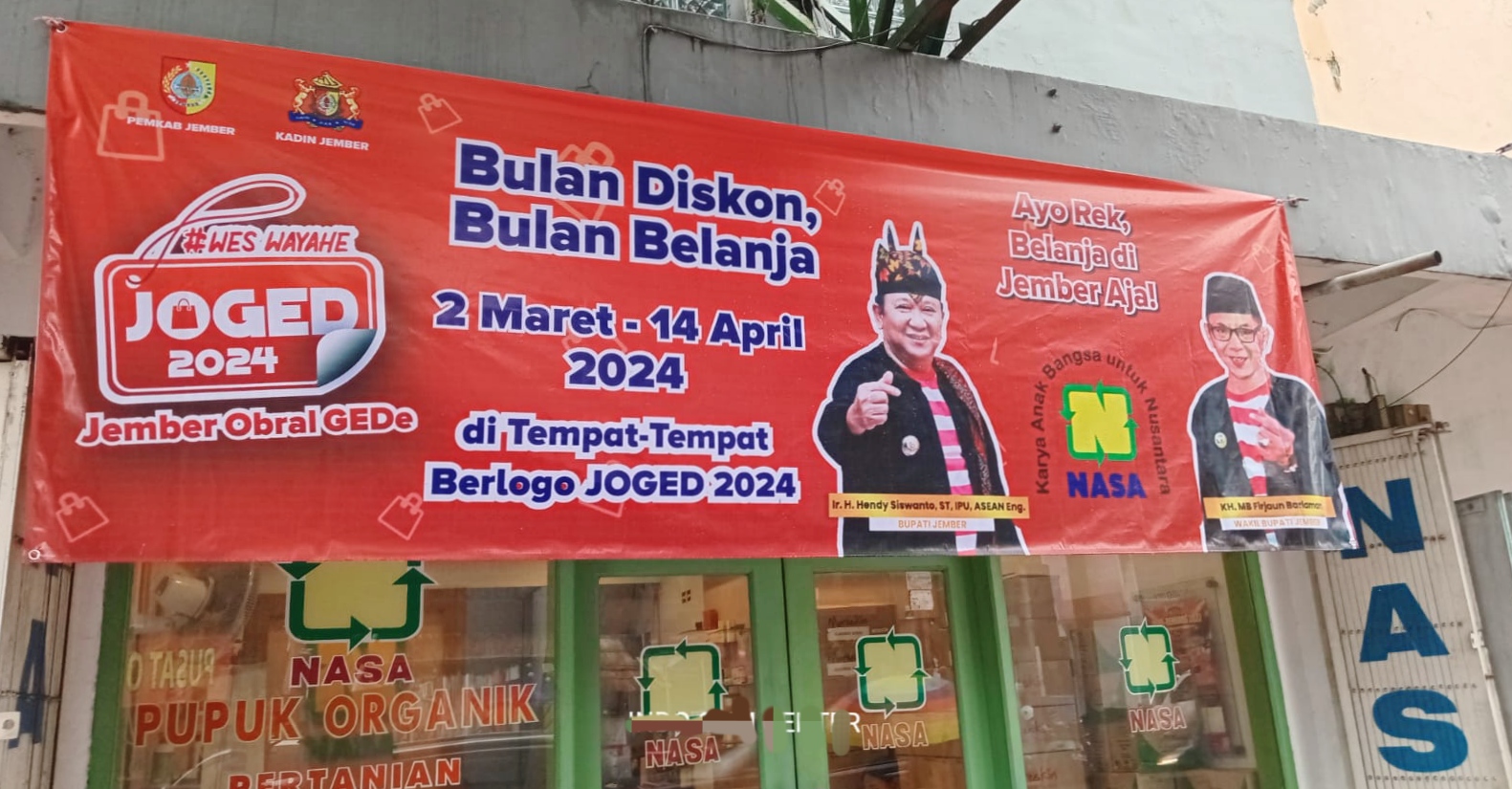Jelang Jember Obral Gede, Ada Promo Menarik di Toko Pupuk Nasa, Agrimart dan Tea Break