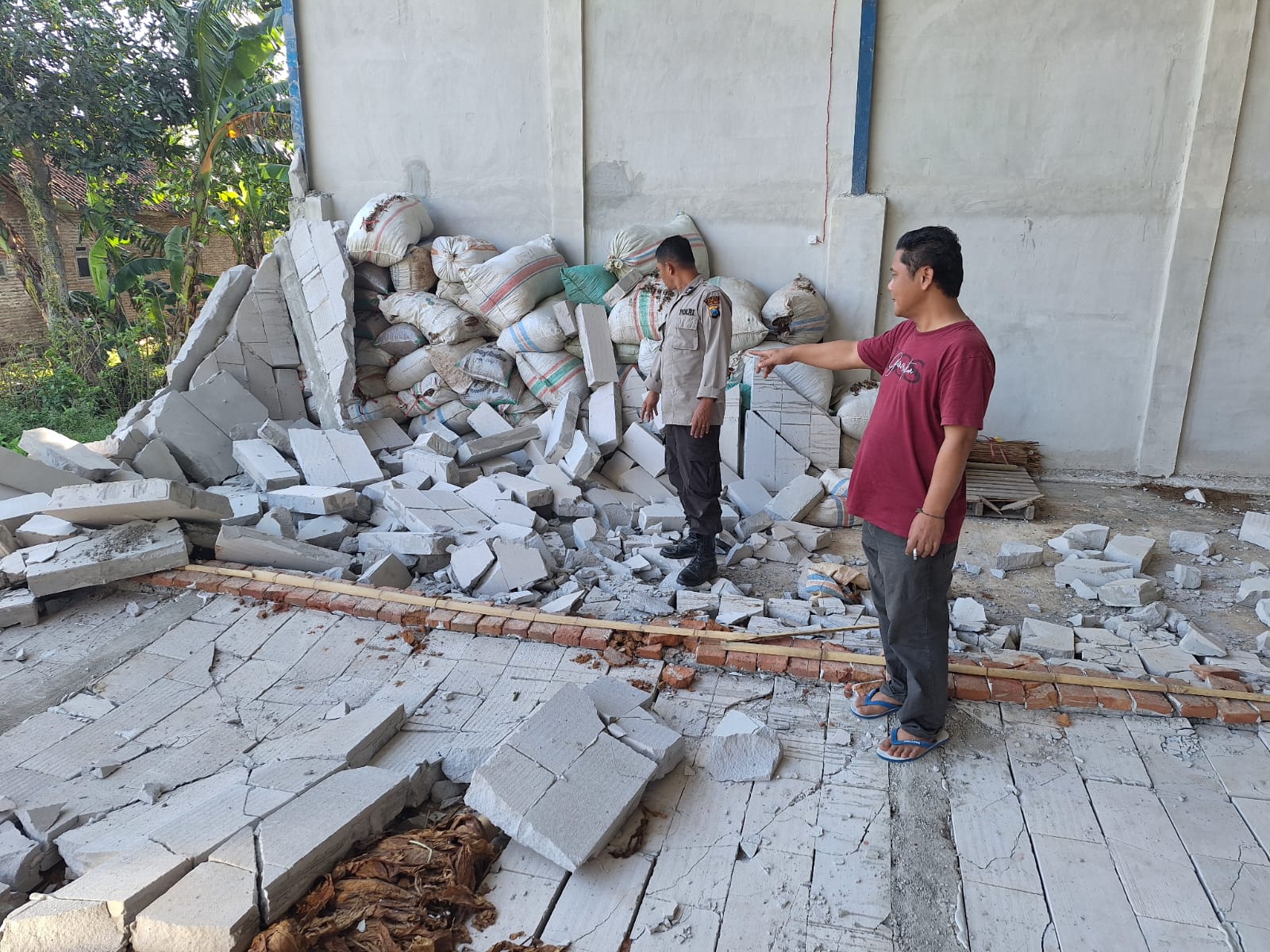 Gudang Tembakau di Jember Roboh, Timpa Pekerja Hingga Tewas, Ini Kronologinya