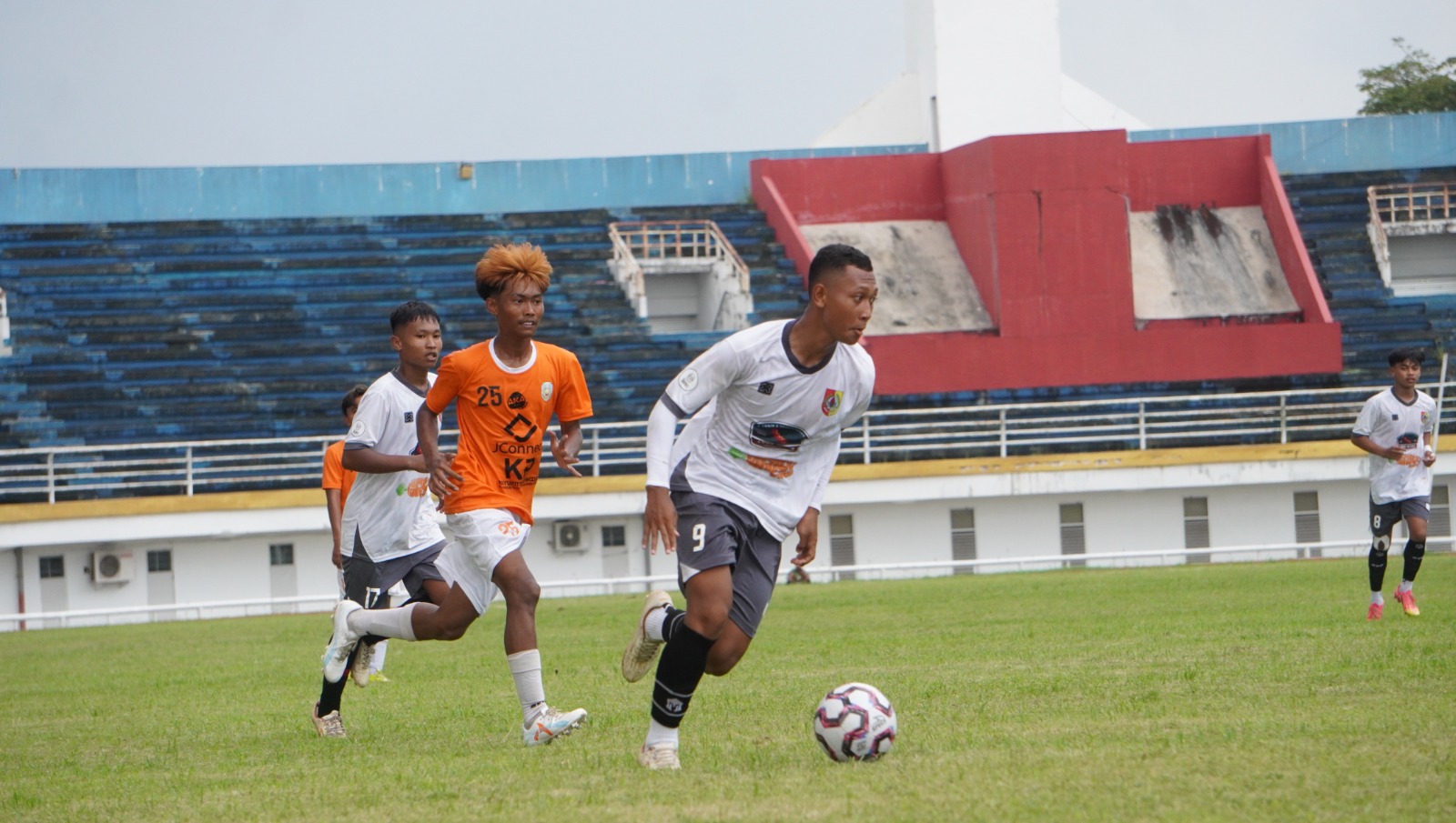 Tim Sepak Bola Porprov Jember Kalahkan Situbondo 3 Gol Tanpa Balas