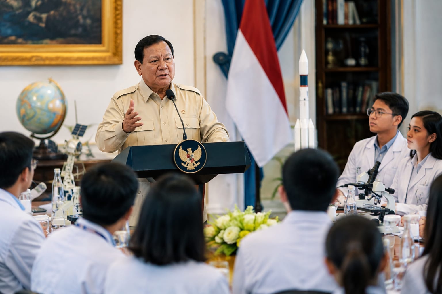 Prabowo Dorong Investasi Besar di Pendidikan, Riset dan Inovasi Jadi Prioritas