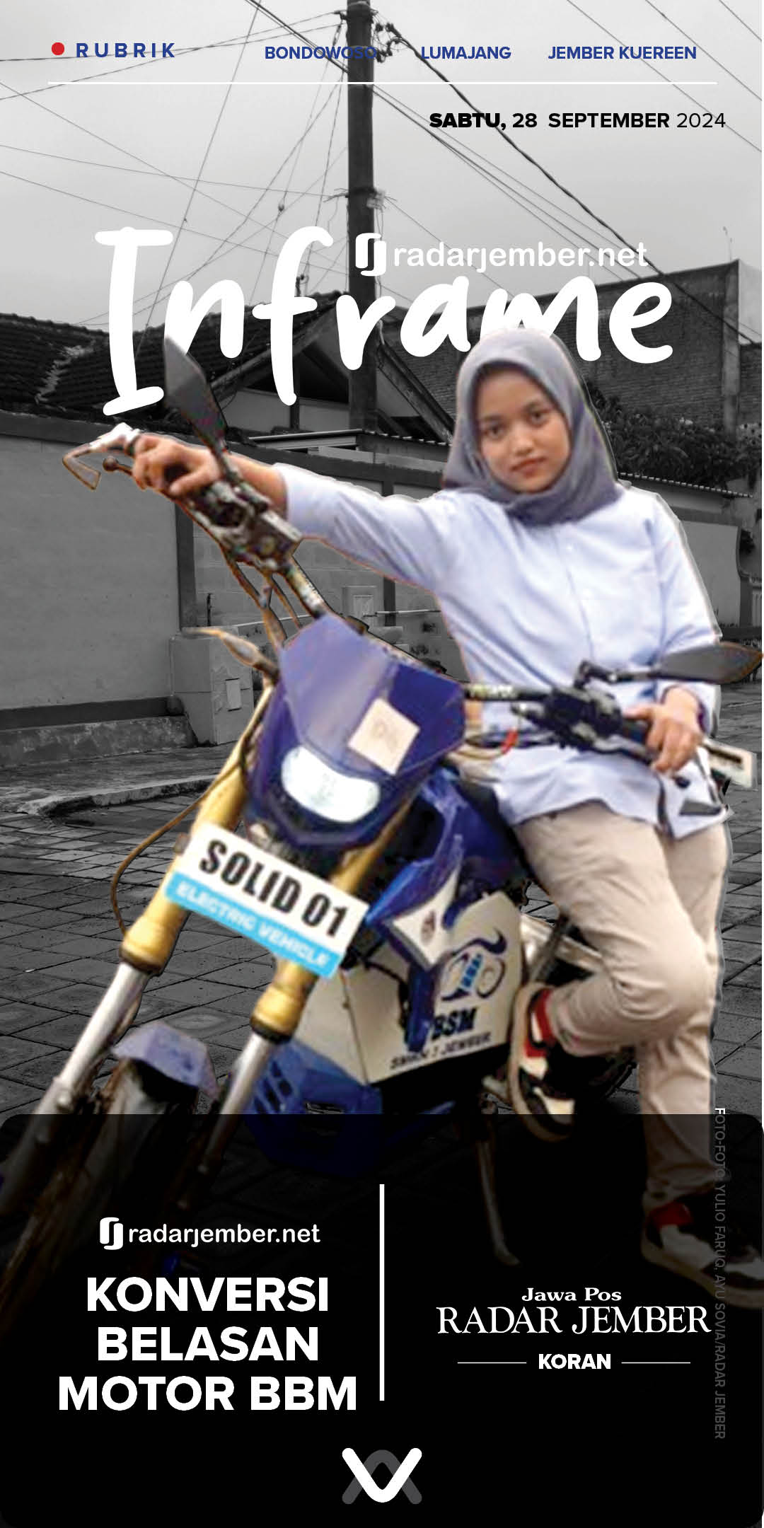 konversi belasan motor bbm