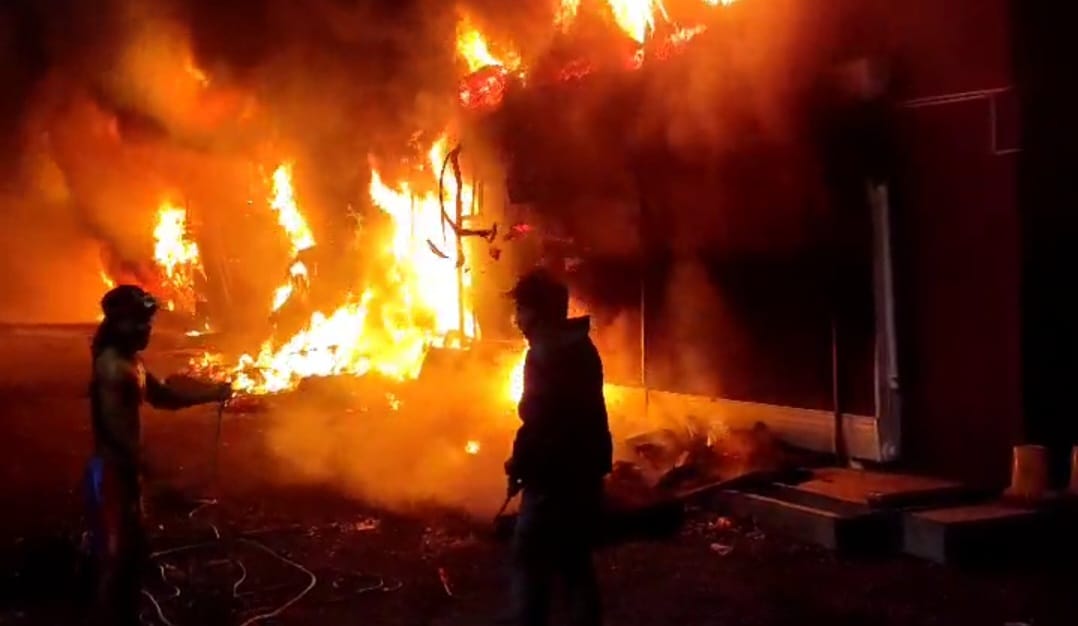 Kandang Ayam di Rambipuji Jember Terbakar, Puluhan Ribu Ayam Ludes Terpanggang