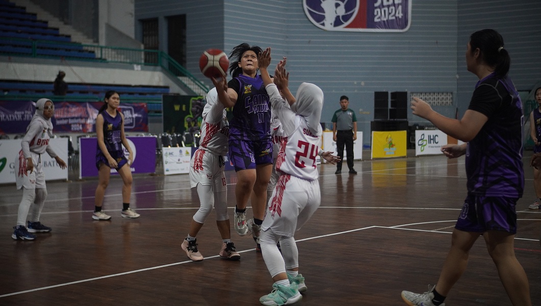 Tim Basket Putri SMAK Santo Paulus Vs SMAN Yosowilangun, Laga sampai Over Time