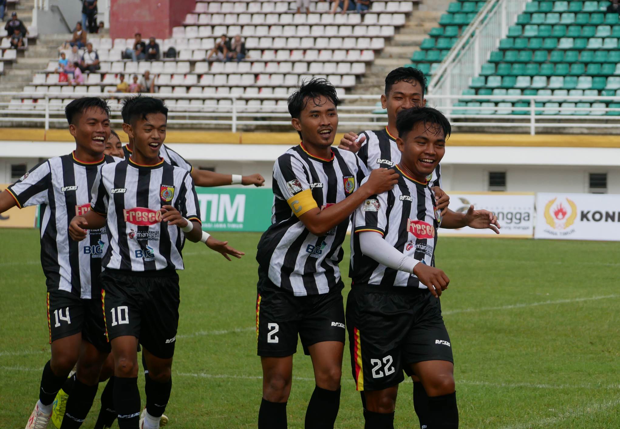 Skor Sementara, Persid Jember Unggul 3-0 atas Persekap Kota Pasuruan