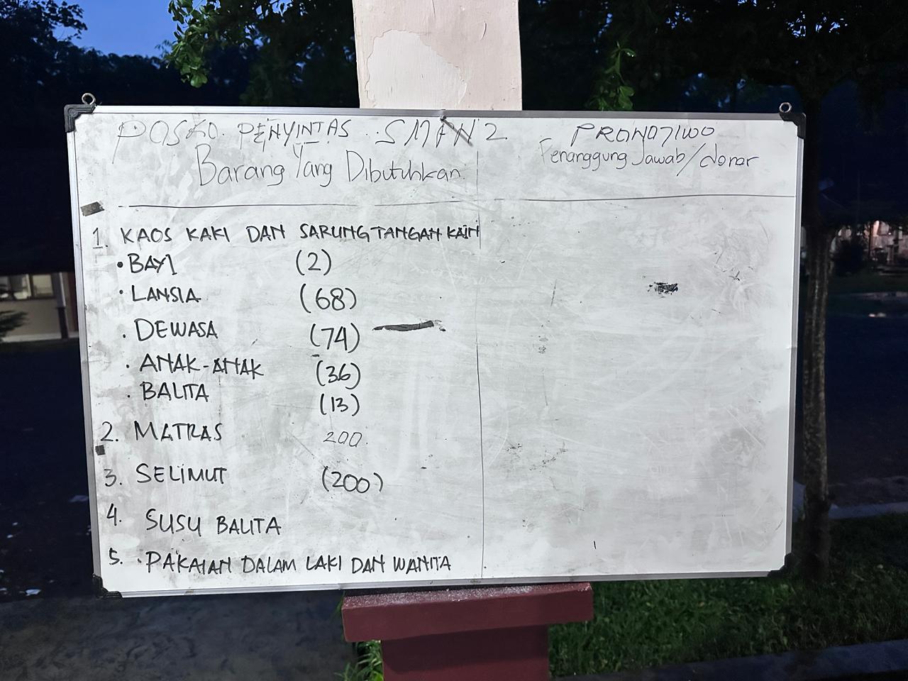 Pakaian, Matras, Selimut, Susu Formula, dan Pampers; Barang-Barang Yang Paling Dibutuhkan Pengungsi Erupsi Semeru Saat Ini